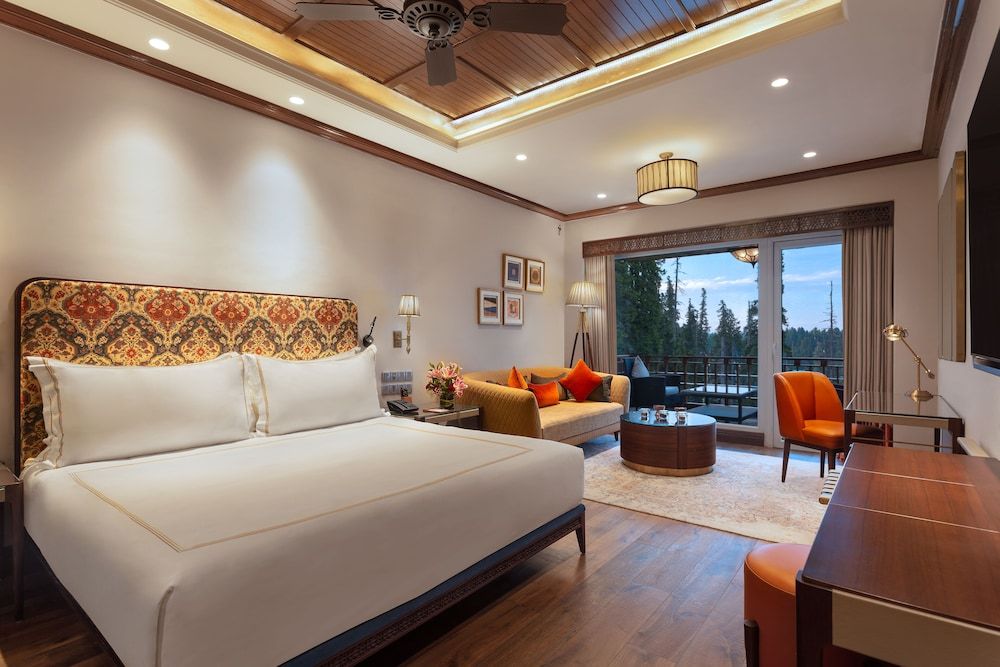 The Khyber Himalayan Resort & Spa Luxury Balcony Himalayan View