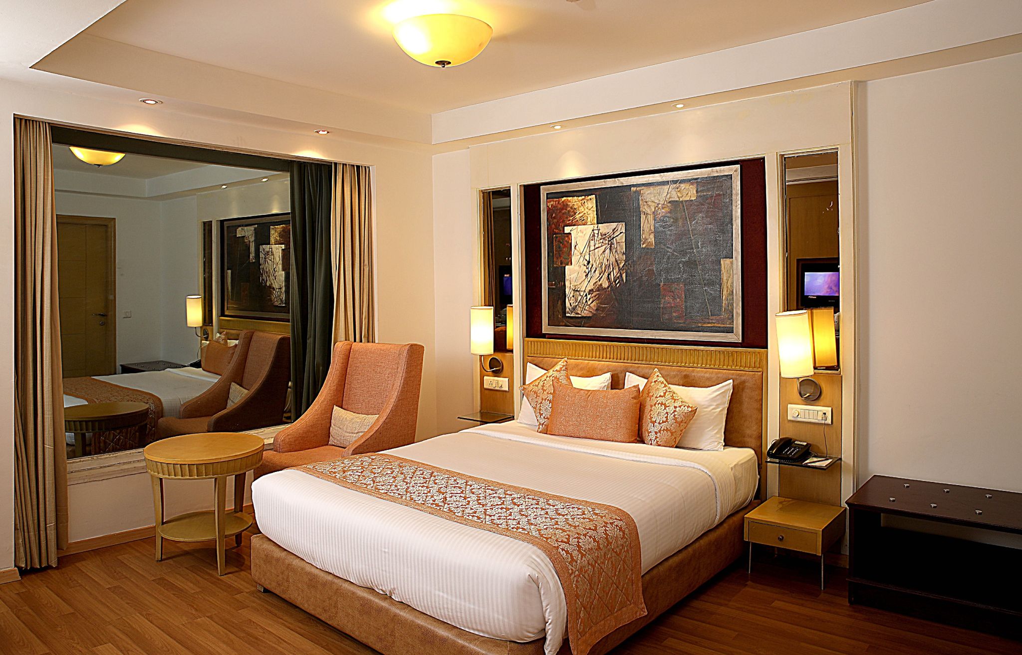 Executive Double Room with 20% discount on Food & Soft Beverage in restaurant