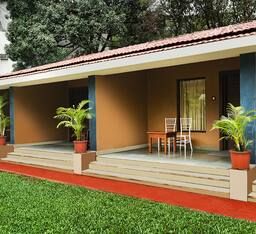 Veranda with a Lawn View