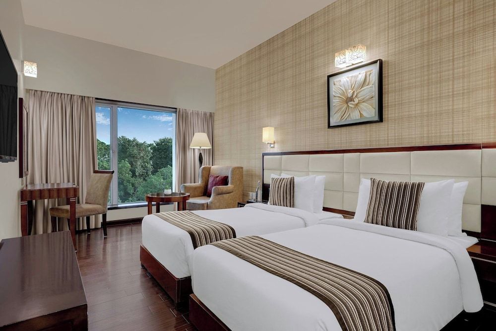 The Fern Residency Rajkot, Series by Marriott Hotel Room, 2 Twin Beds, City View