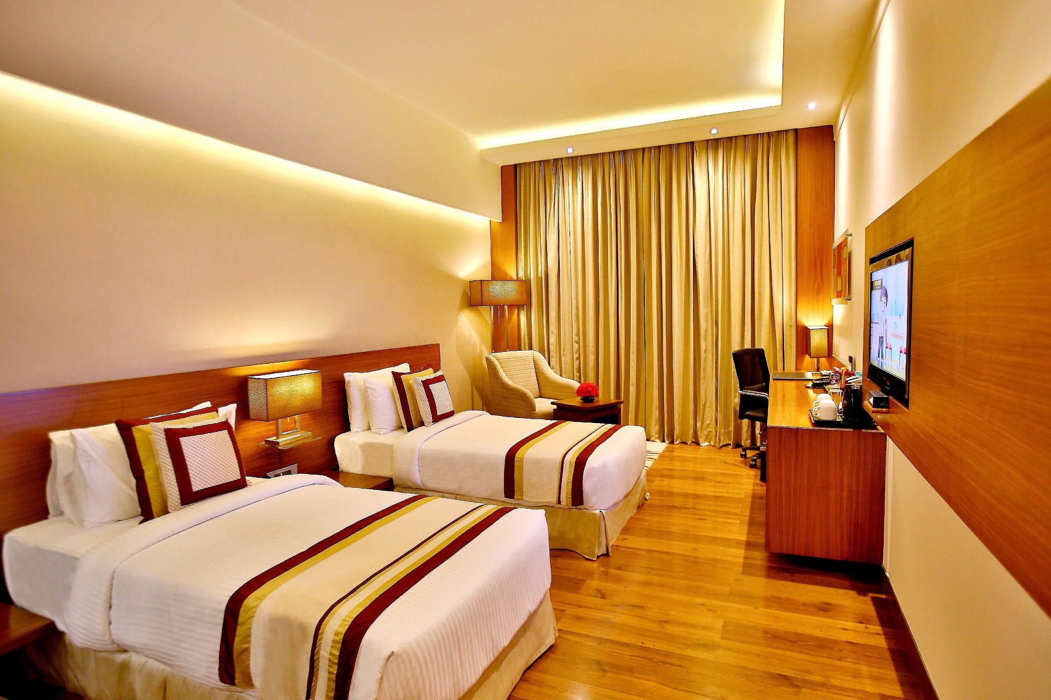 Park Ascent Superior Twin Bedded Room