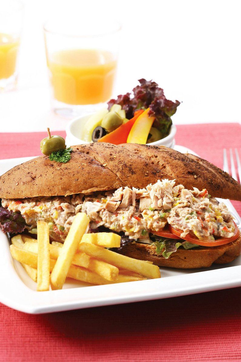 Tuna salad in multigrain