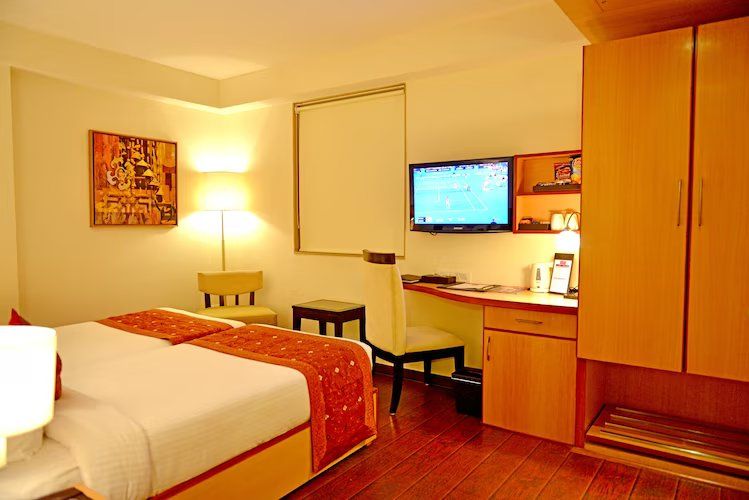 The Theme, Jaipur Deluxe Twin Room