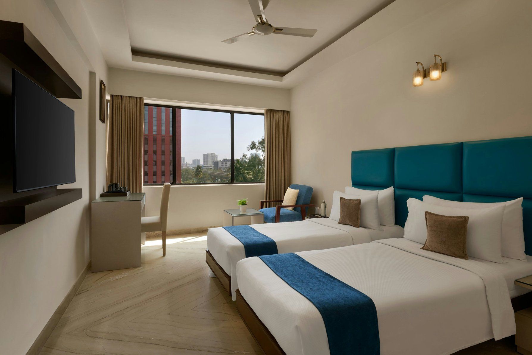 Premium Room, 2 Twin Beds, City View