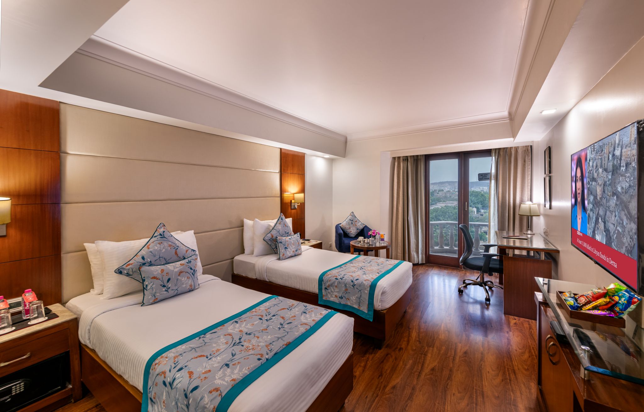 Lords Plaza Jaipur Deluxe Twin Bed 3