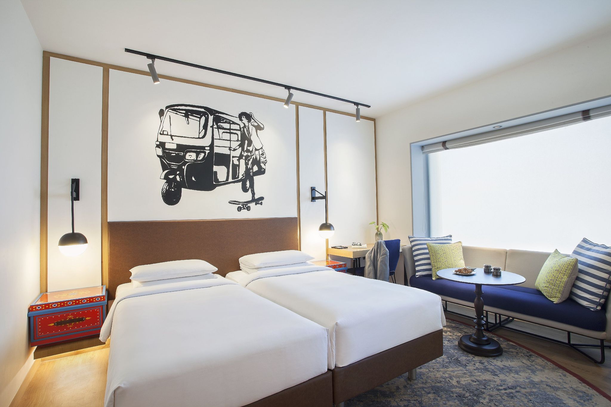 Hyatt Centric MG Road Bangalore Room, 2 Twin Beds