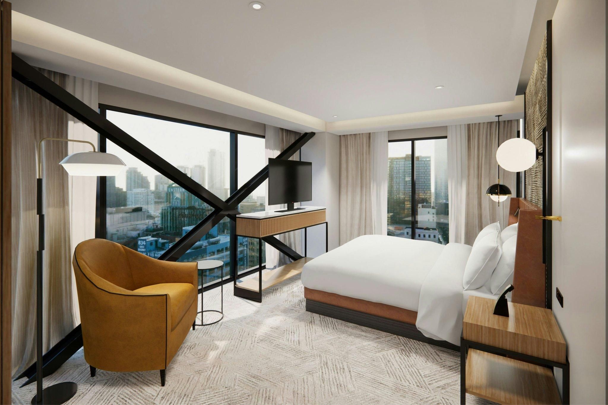 Club Lounge Access, Junior Suite, 1 King, City View