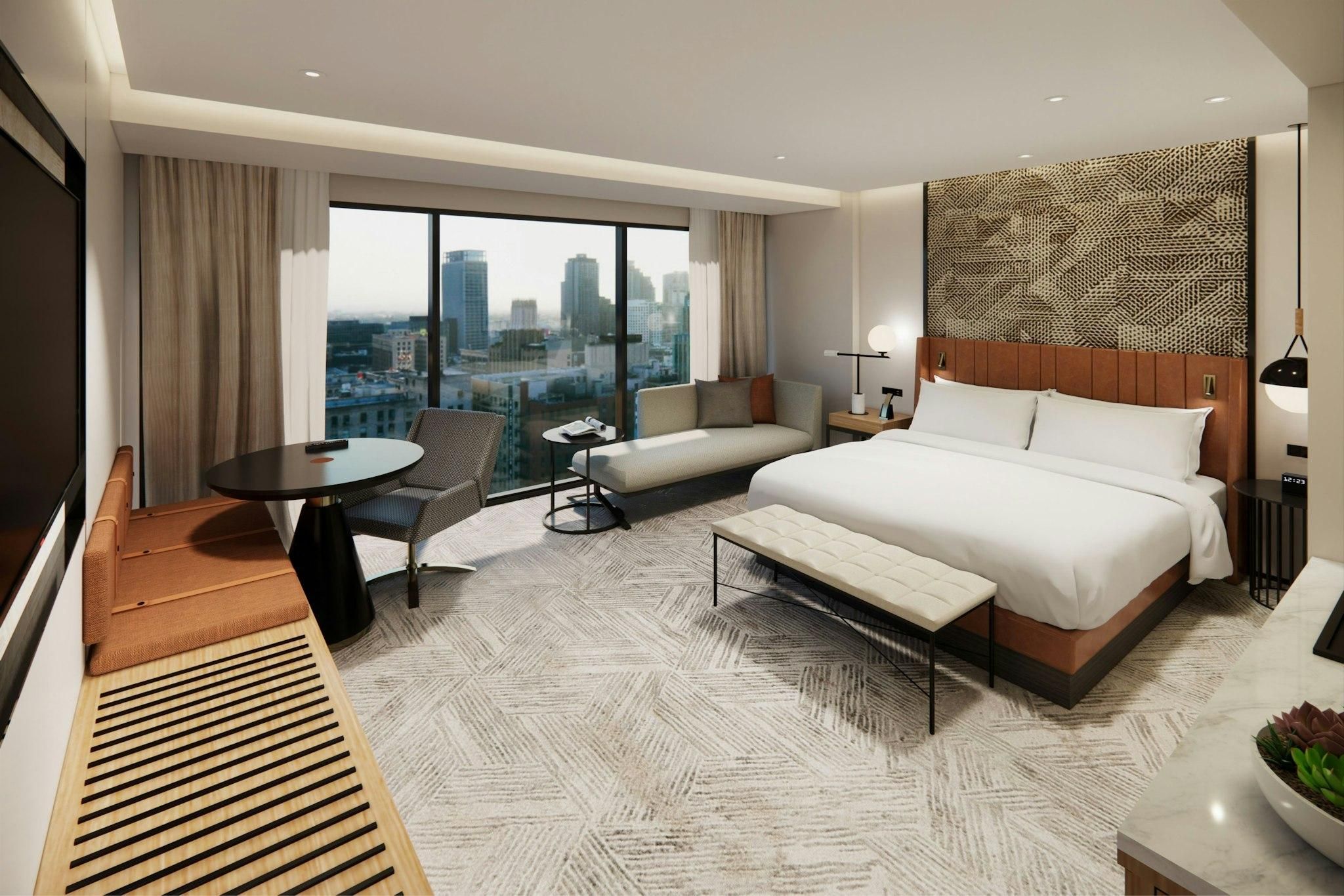 Signature, Guest room, 1 King, City view