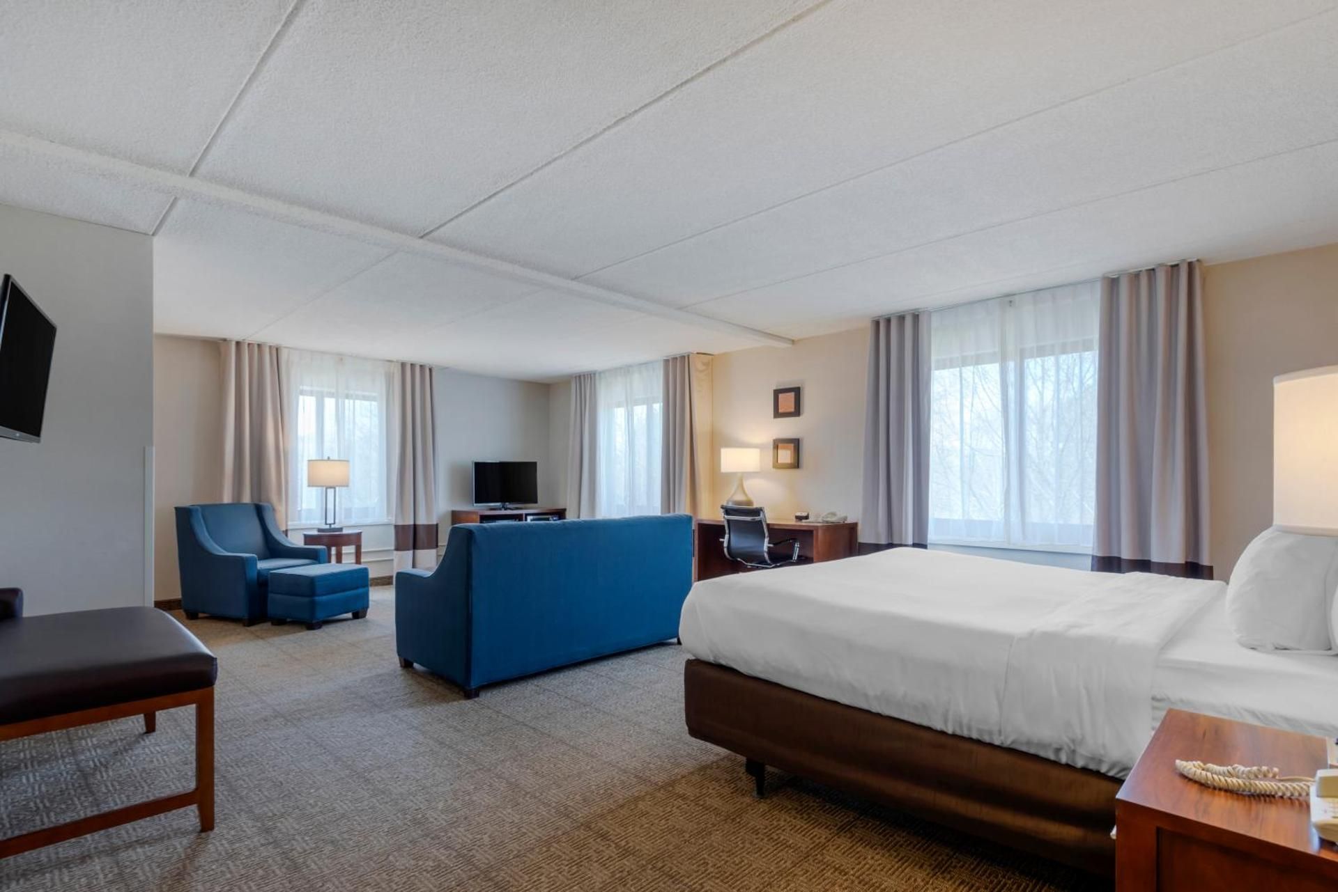 1 King Bed, Suite, Non-Smoking, Accessible, Upgrade