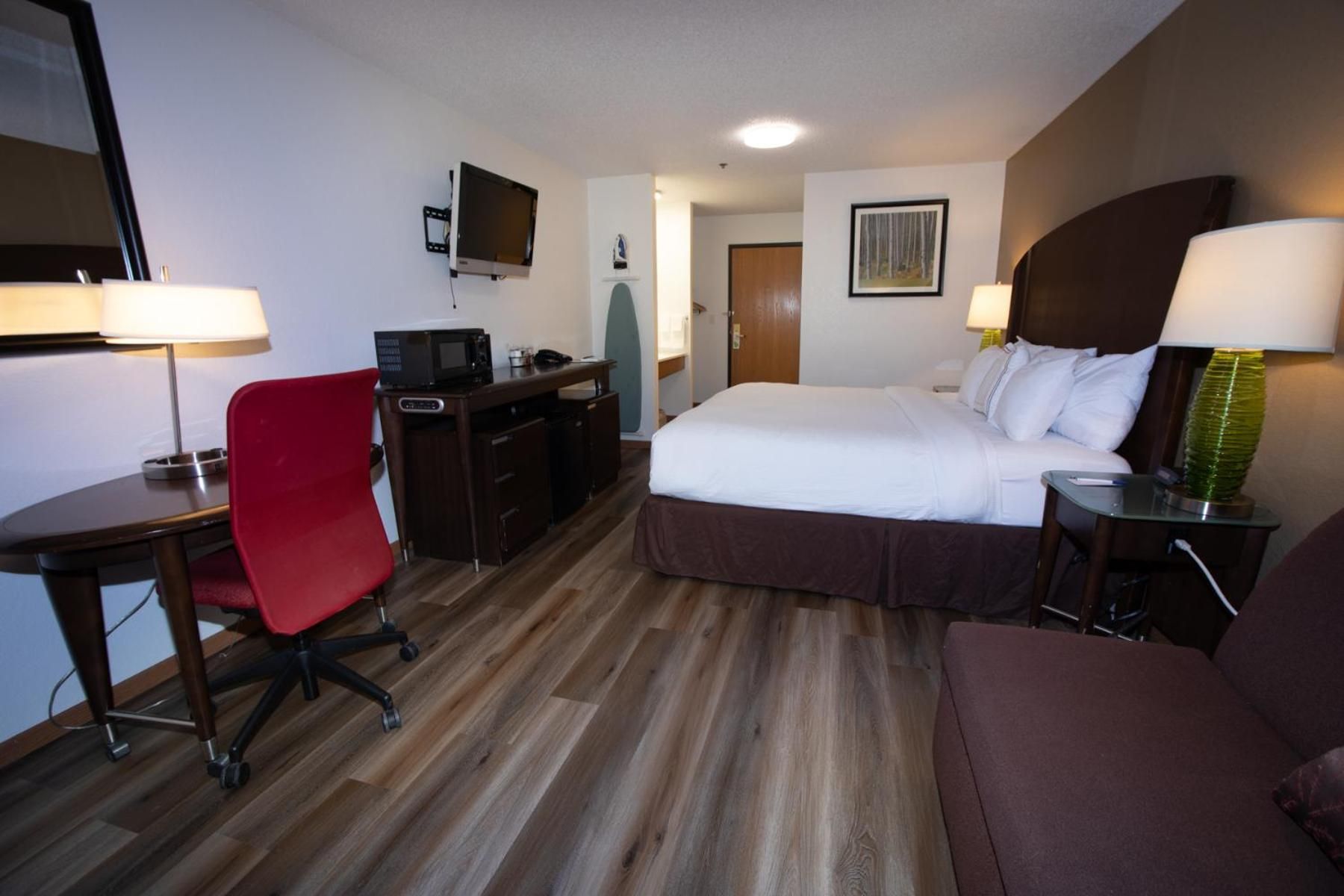1 King Bed, Mobility Accessible Room, Roll-In Shower, Non-Smoking
