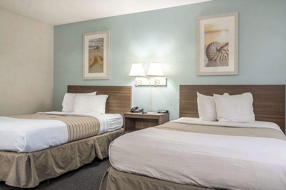 Double Room, 2 Double Beds, Non Smoking
