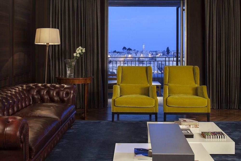 The David Citadel Jerusalem Presidential Suite with terrace and Old City view. 5