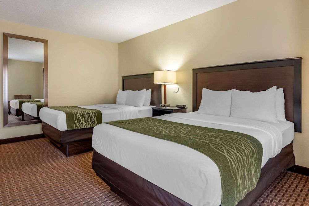 Double Room, 2 Double Beds, Non Smoking