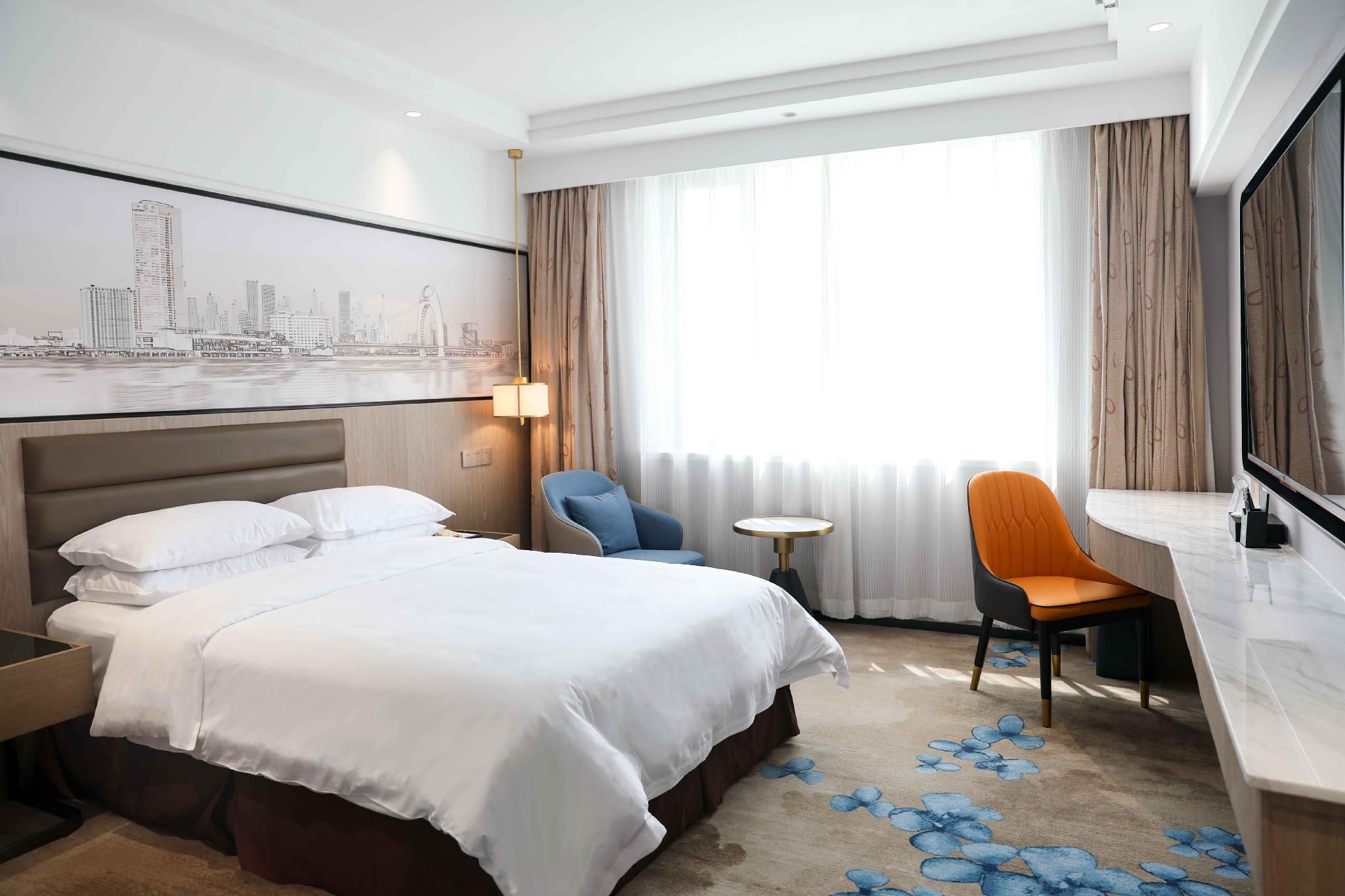 Hotel Landmark Canton Elegant City View Queen Bedroom