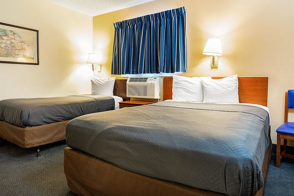 Standard Room, 2 Double Beds, Smoking, Refrigerator & Microwave