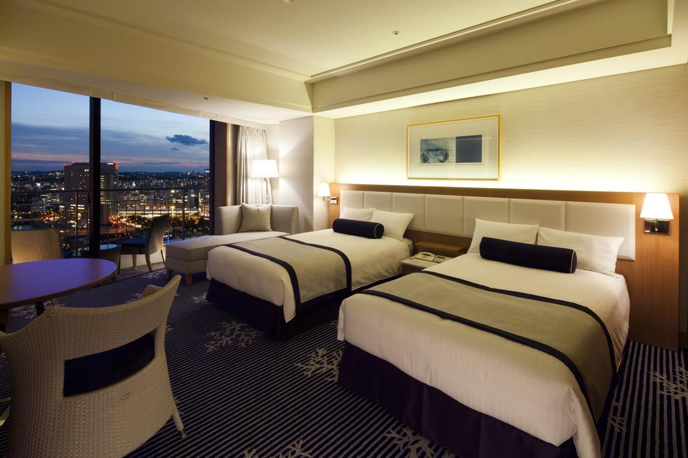 Bay Club Floor Twin Room Park View - Non-Smoking