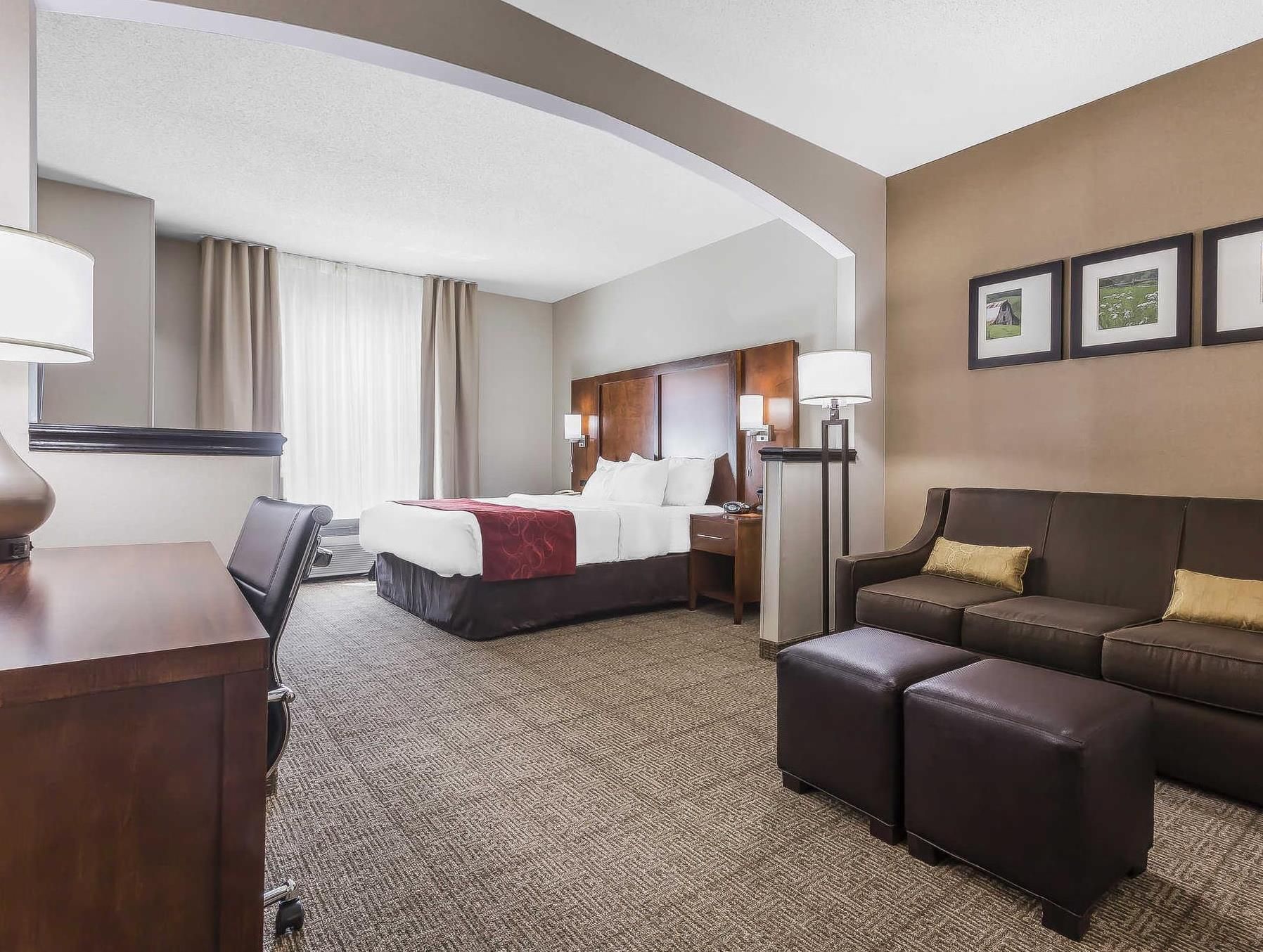 1 King Bed, Business Room, Suite, Nonsmoking