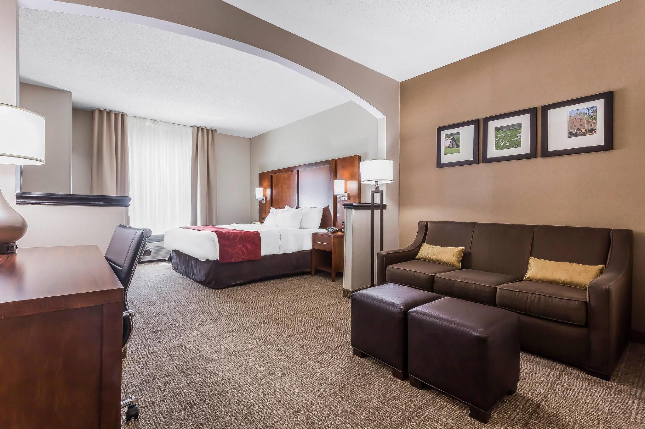1 King Bed, Suite, Nonsmoking