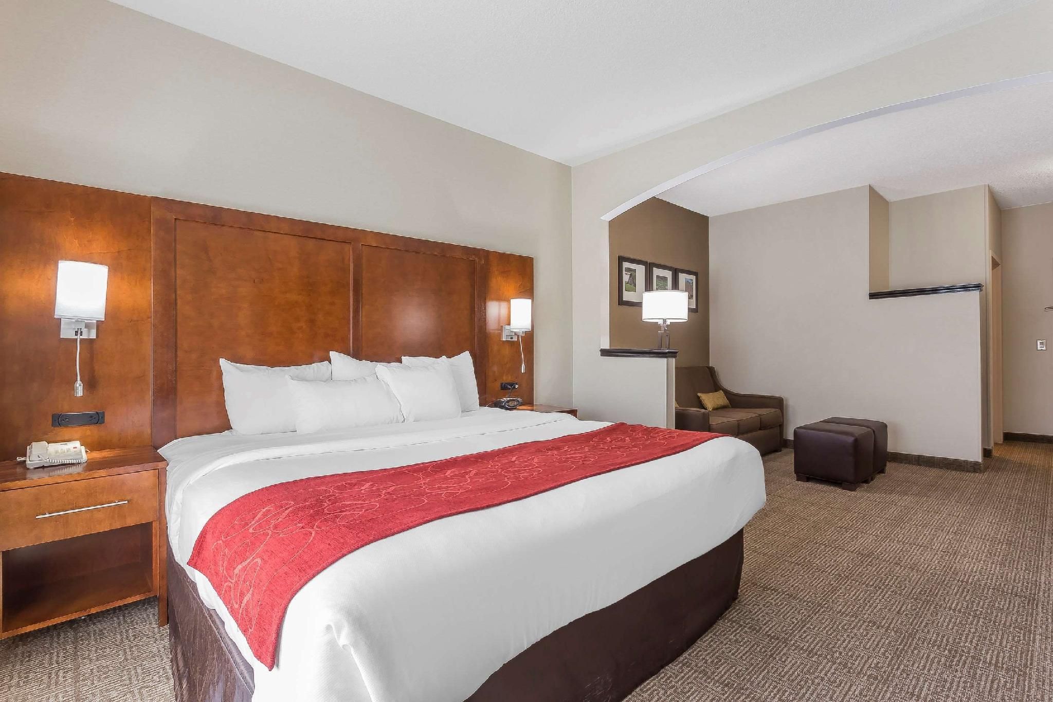 1 Queen Bed, Suite, Nonsmoking, Accessible