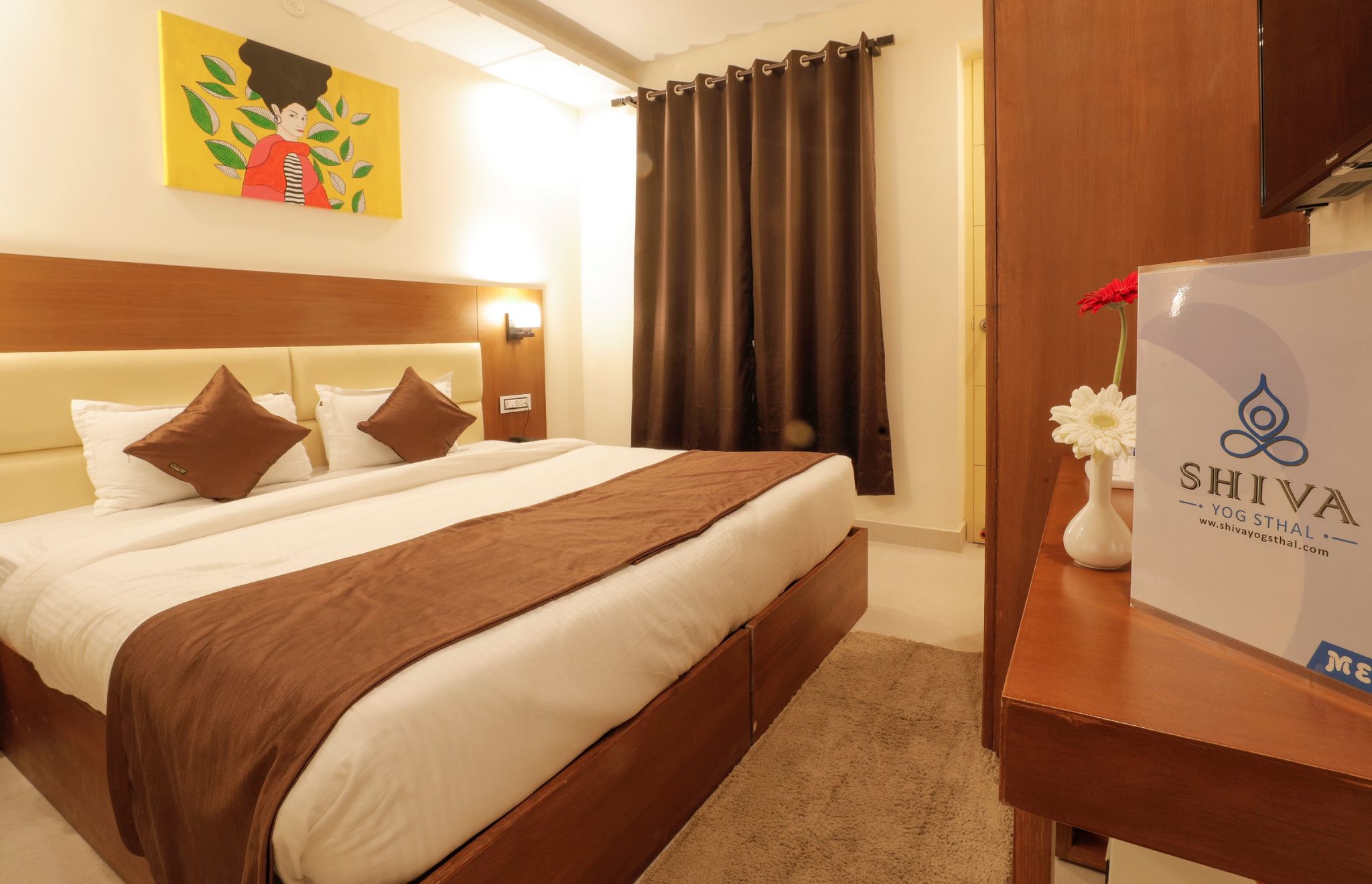 Hotel Shiva Yog Sthal Superior Double or Twin Room, Balcony, City View 11