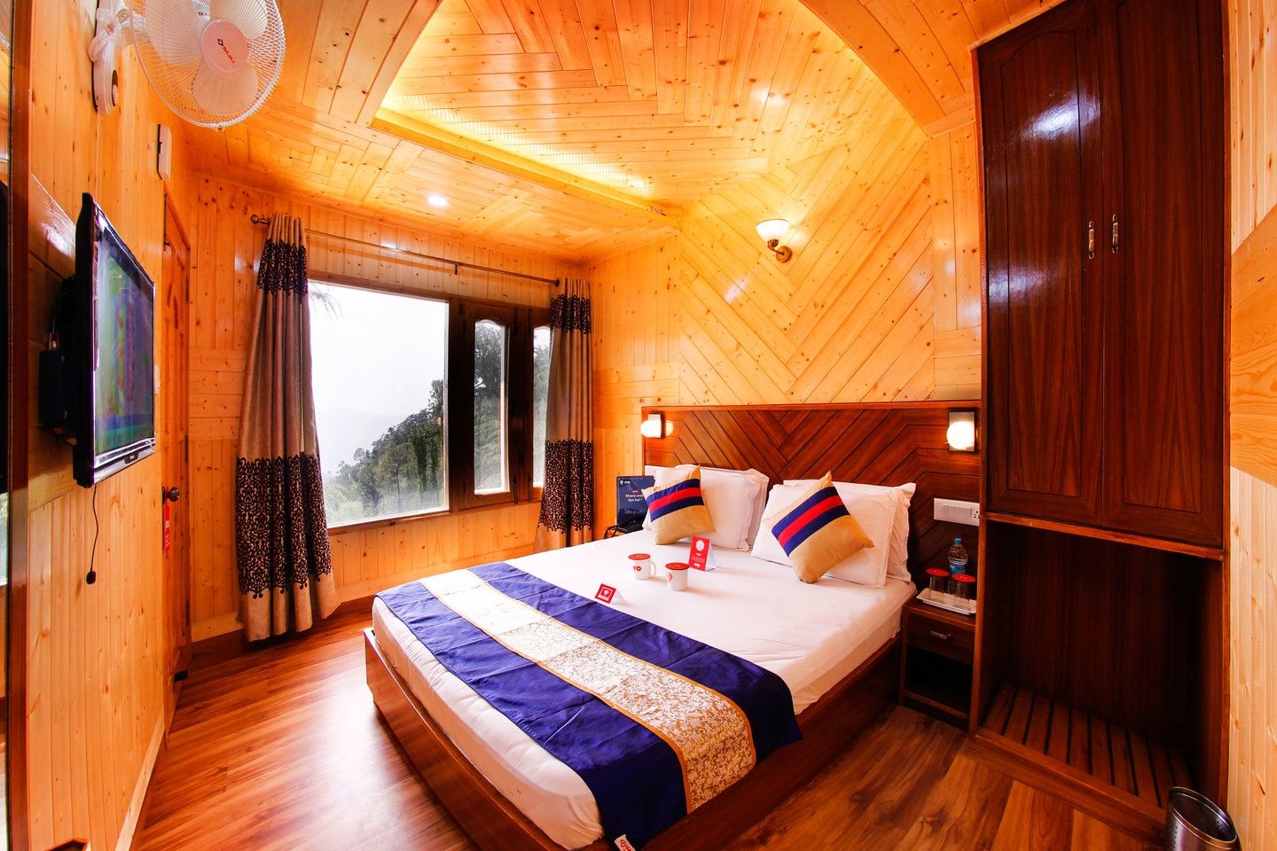 Wood house