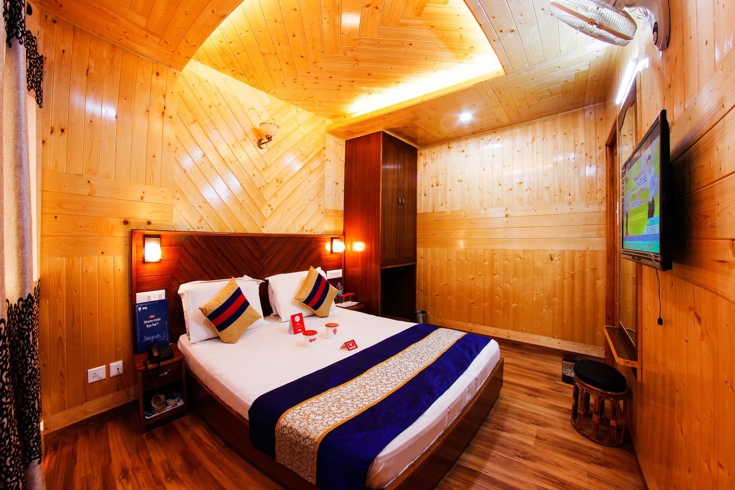 Wood house