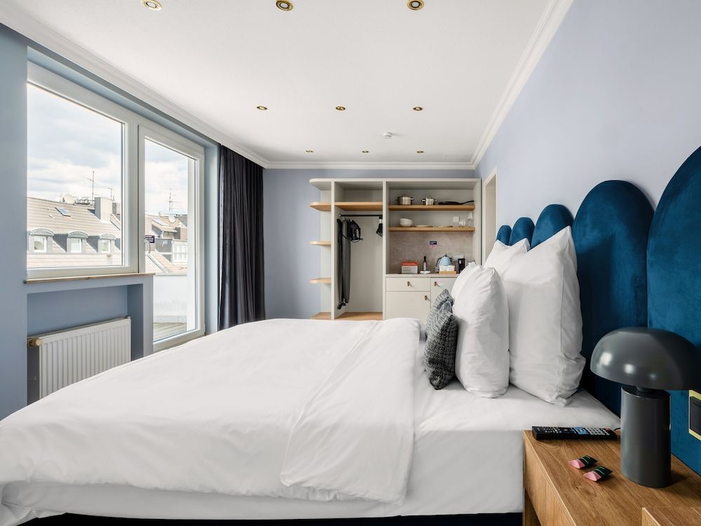 Numa Düsseldorf Artol Large Studio, Kitchenette, Balcony 6