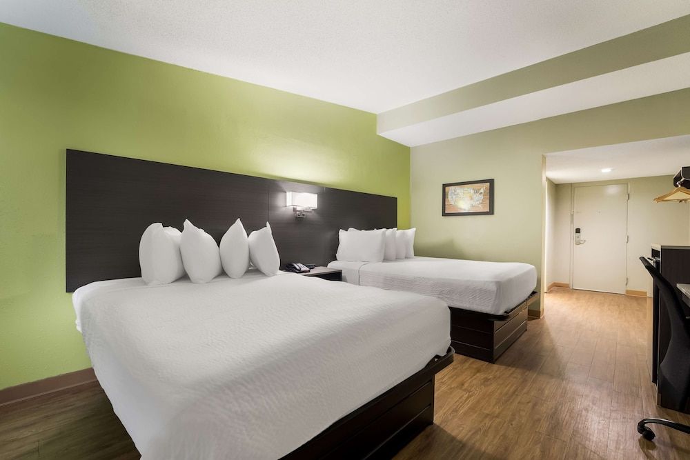 Standard Room, 2 Queen Beds, Smoking, Refrigerator & Microwave