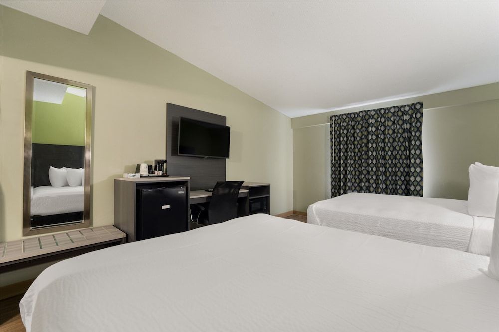 Standard Room, 2 Queen Beds, Smoking, Refrigerator & Microwave