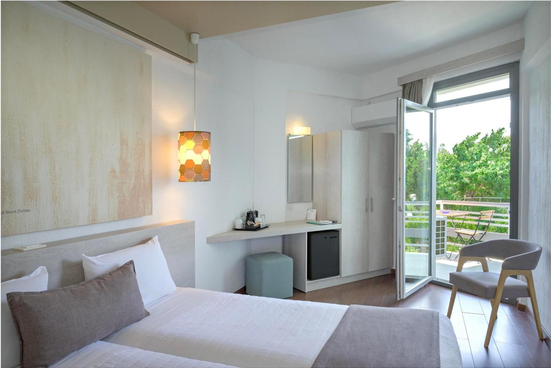 Twin or Double Room with Side Sea View
