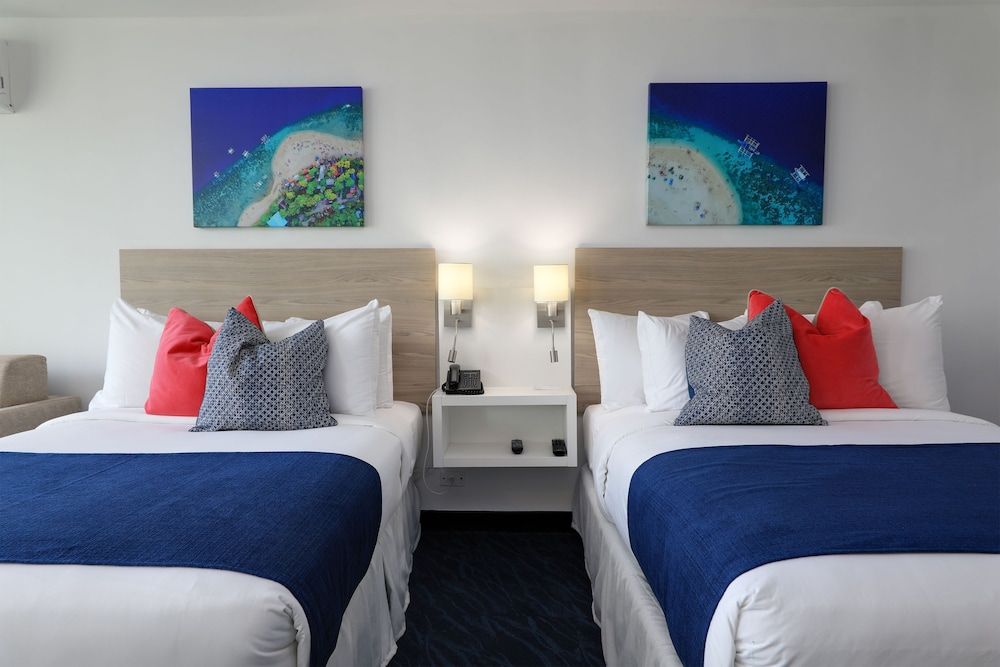 Premium Studio, 2 Double Beds, Terrace (Lanai)