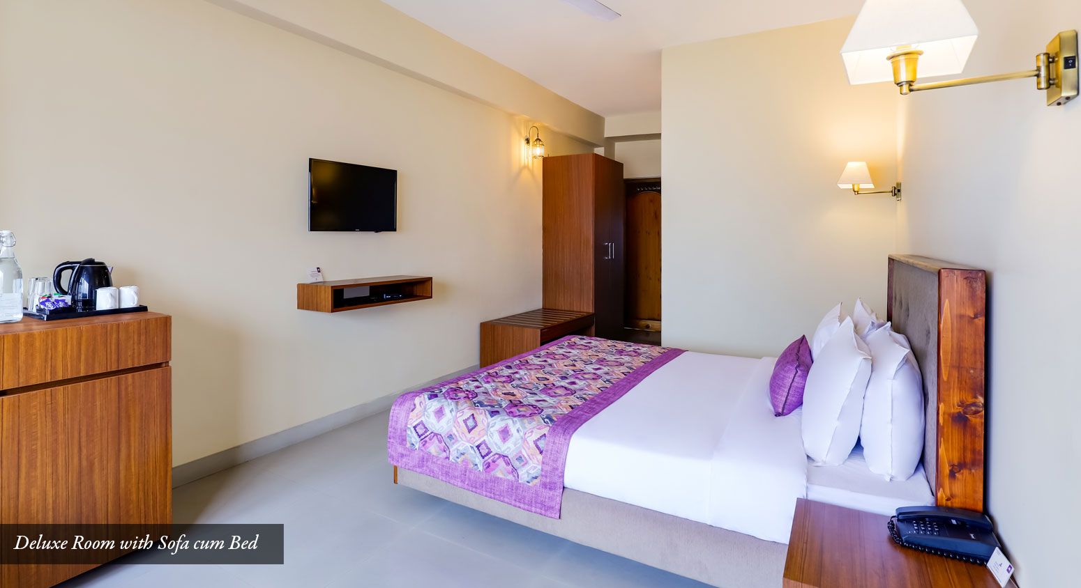 Mount Himalayan Hotel & Spa Deluxe Room with sofa cum Bed 4