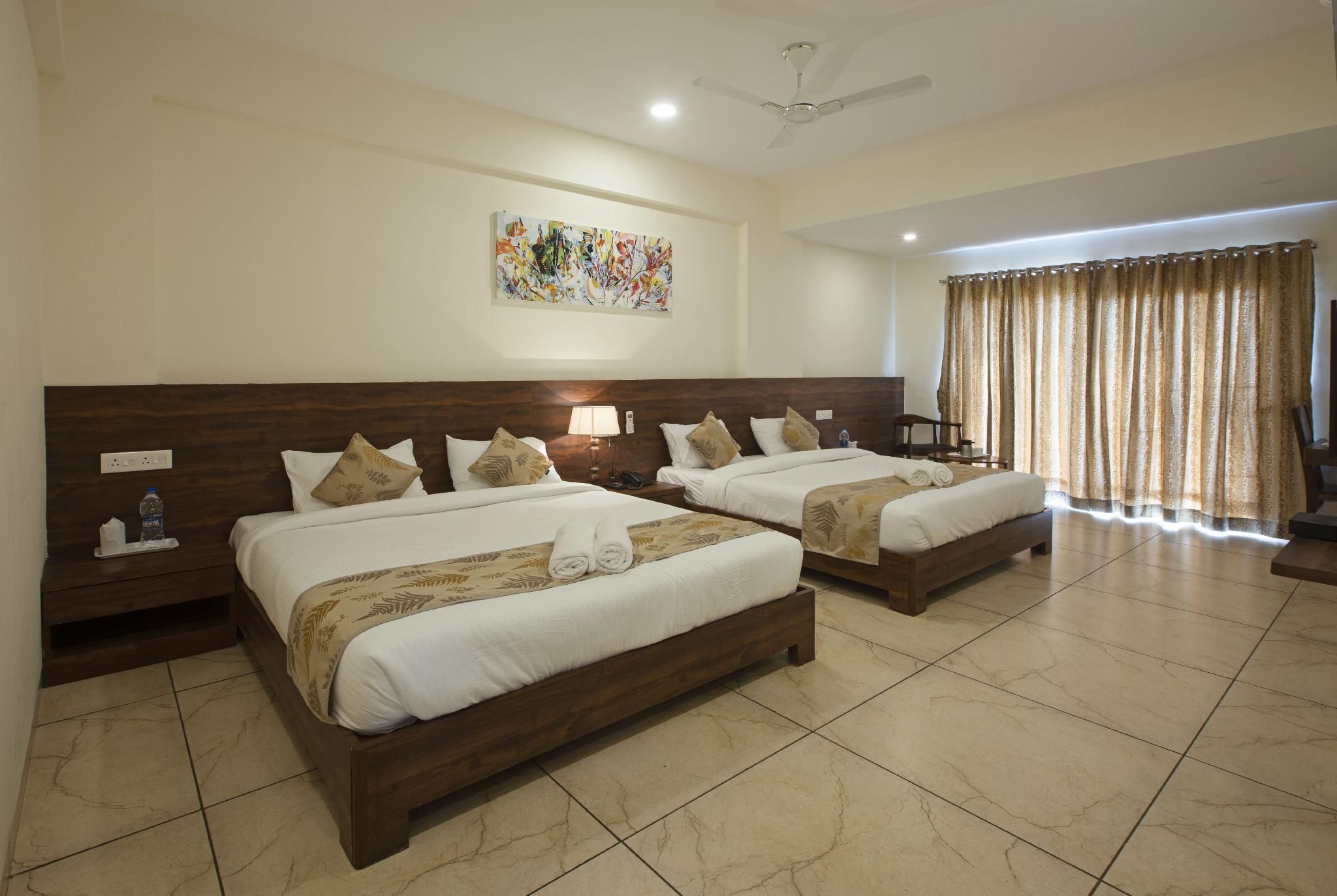 Hotel Amora Premium Family Room Garden View 2