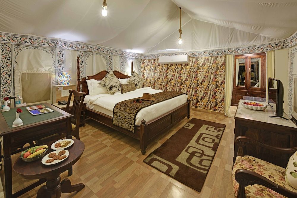 Gir Lion Safari Camp Luxury Tent 4