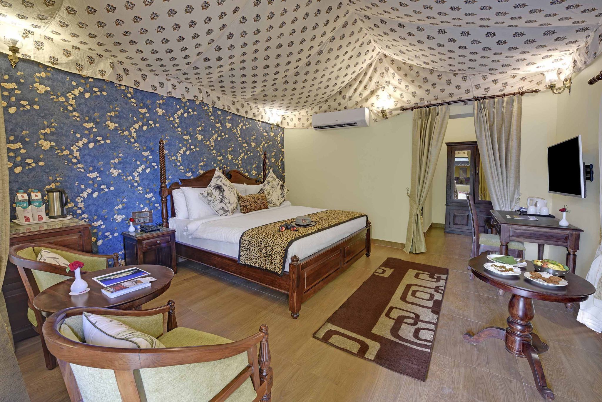 Gir Lion Safari Camp Luxury Tent 2