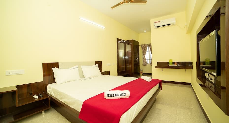 Akash Residency Standard Room.