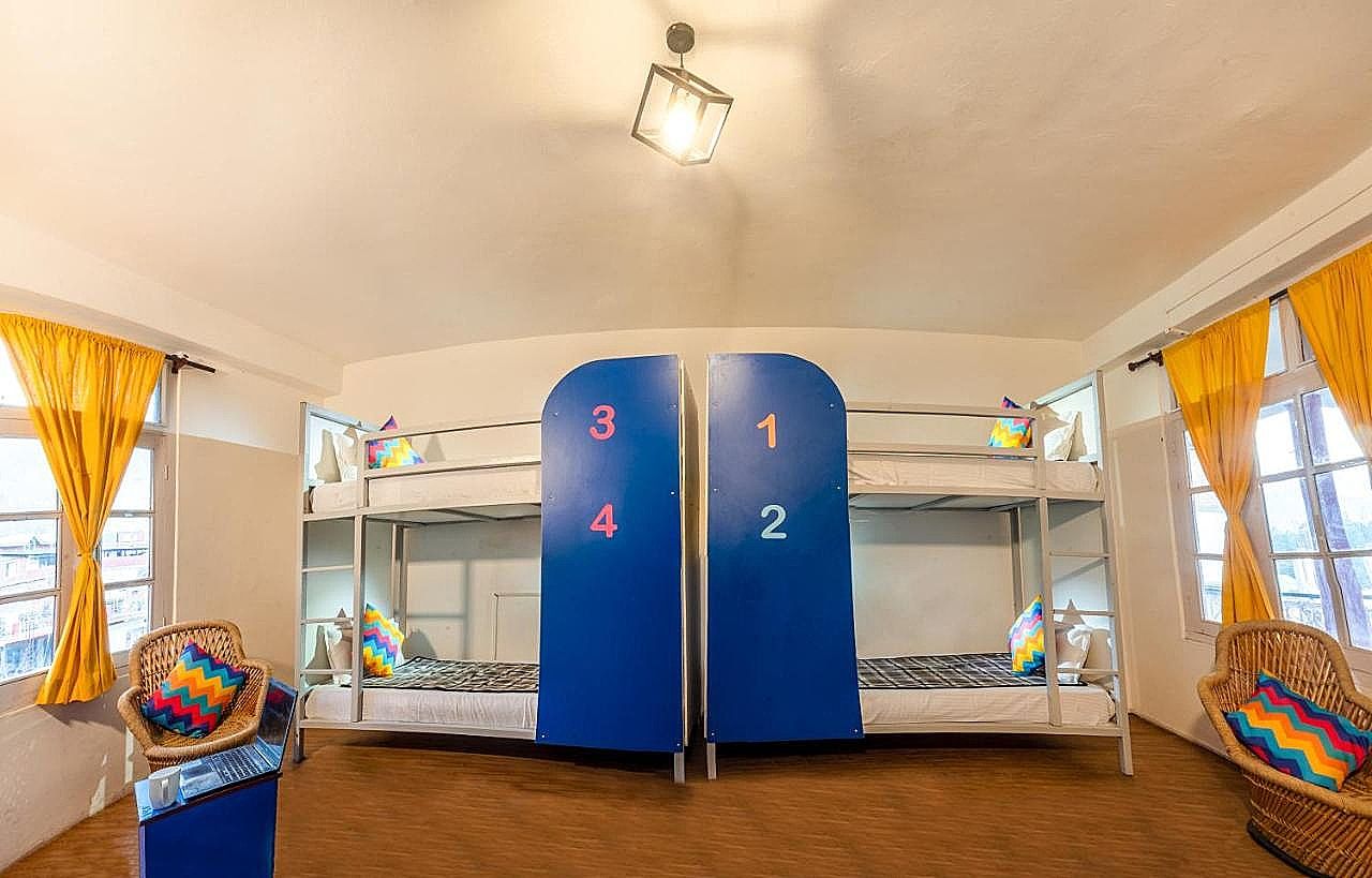 goSTOPS Manali Bed in 6 Bed Mixed Non-AC Dormitory Room with Ensuite Bathroom 4