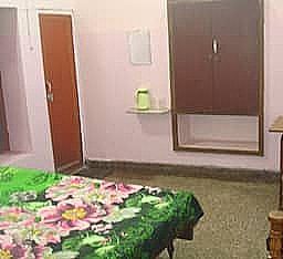 Double/Single Air-cooled Room with attached toilet and TV