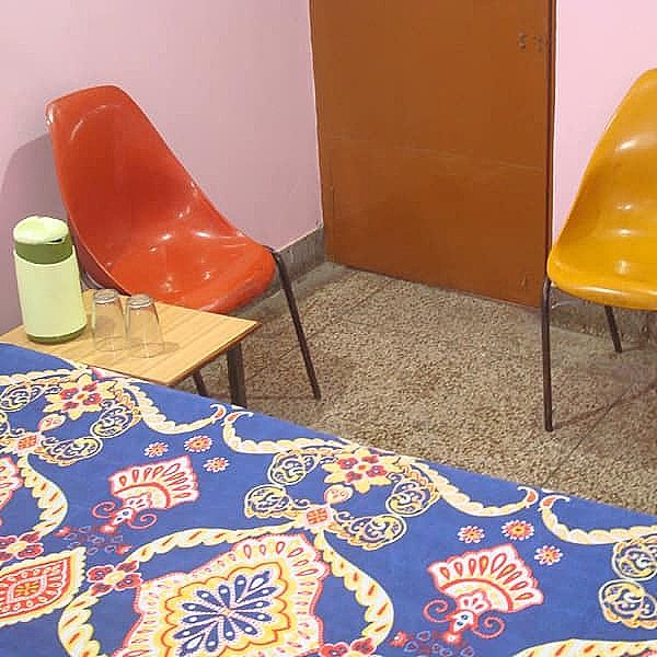 Ordinary Single Bed Room with Attached Toilet