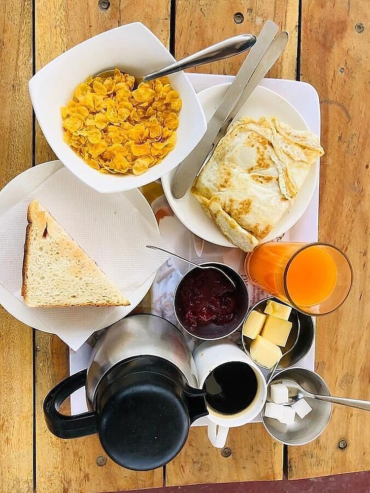 Breakfast buffet