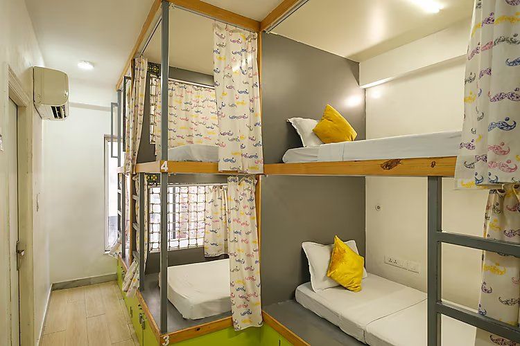Moustache Jaipur Deluxe 6 Bed Mixed Non AC Dorm