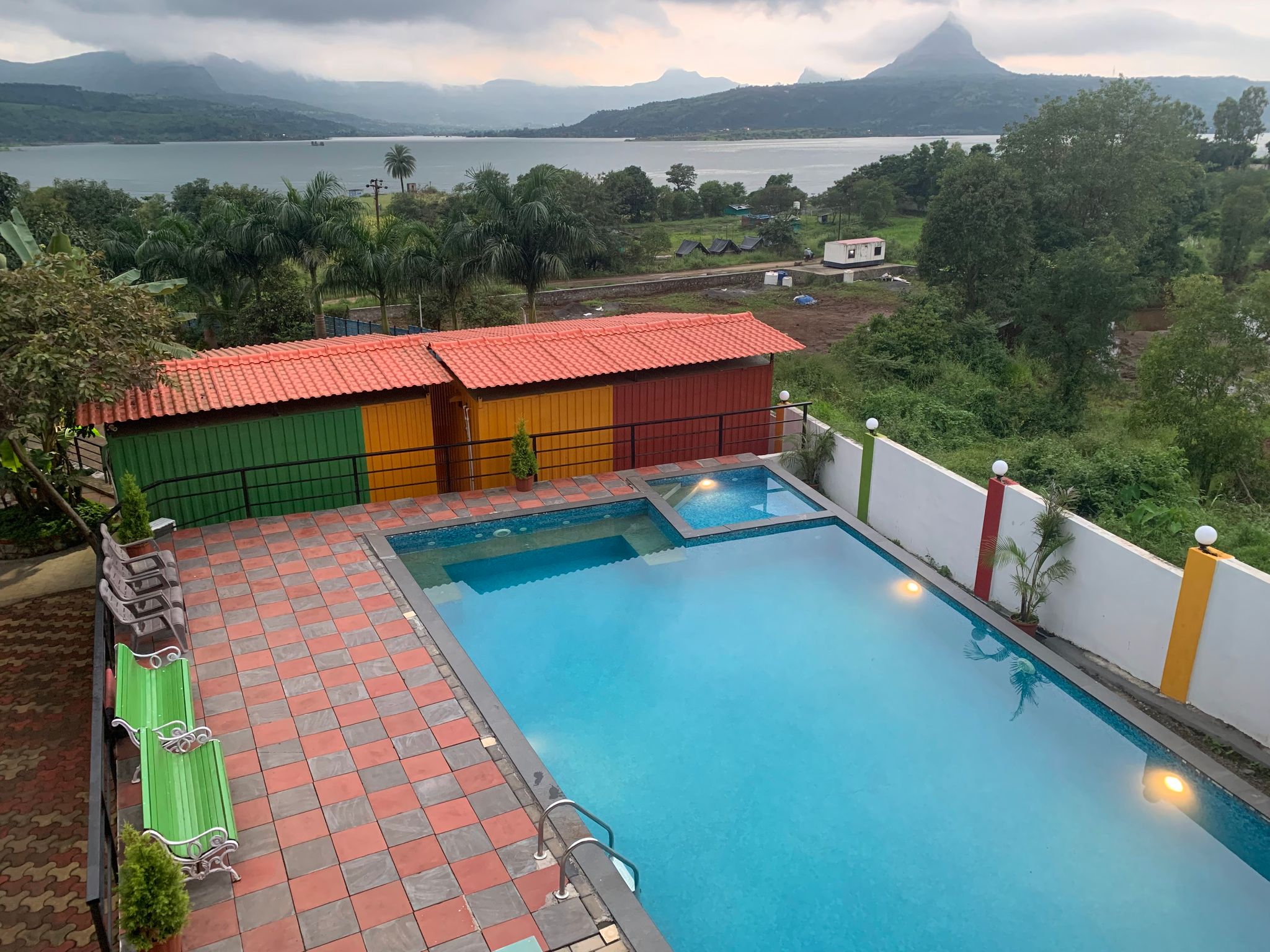 The Bob House Pool Resort and Cafe Pavana Lake Panoramic Lake View Rooms 5