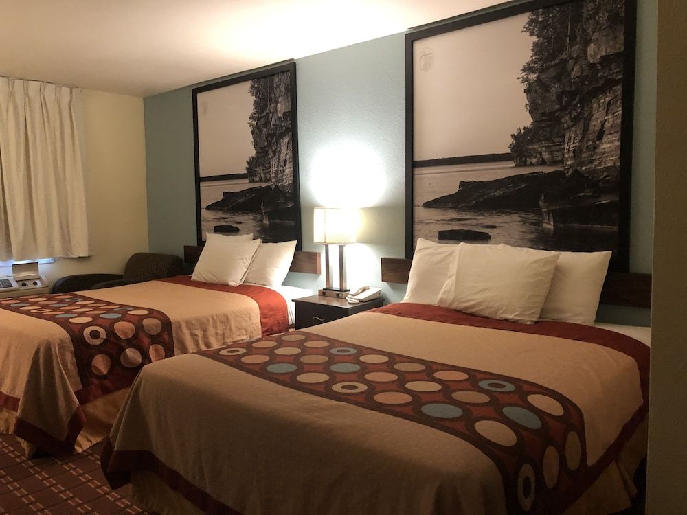 Room, 2 Double Beds, Non Smoking, Pool Access
