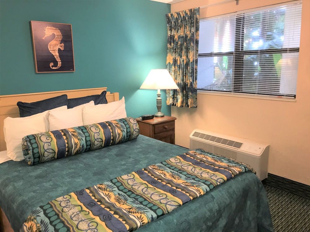 Sun Viking Lodge Accessible Room, 1 Queen Bed, Non Smoking, Pool View