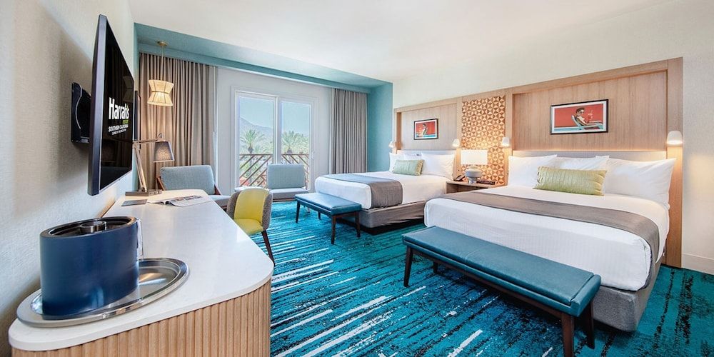 Harrah's Resort Southern California Dive Inn Pool View 2 Queens Non Smoking 2