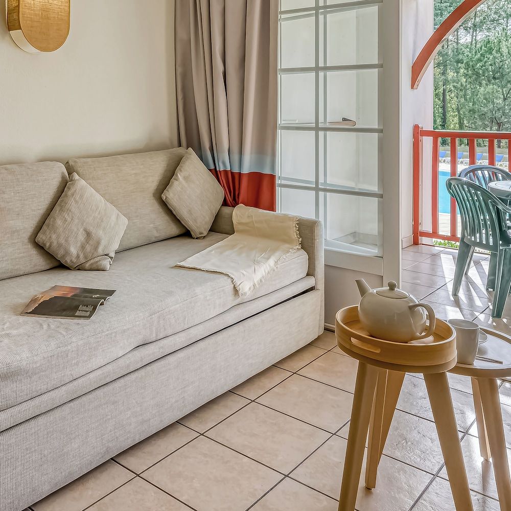 Appartement 6 personnes - 1 chambre + 1 coin nuit - Terrasse ou balcon