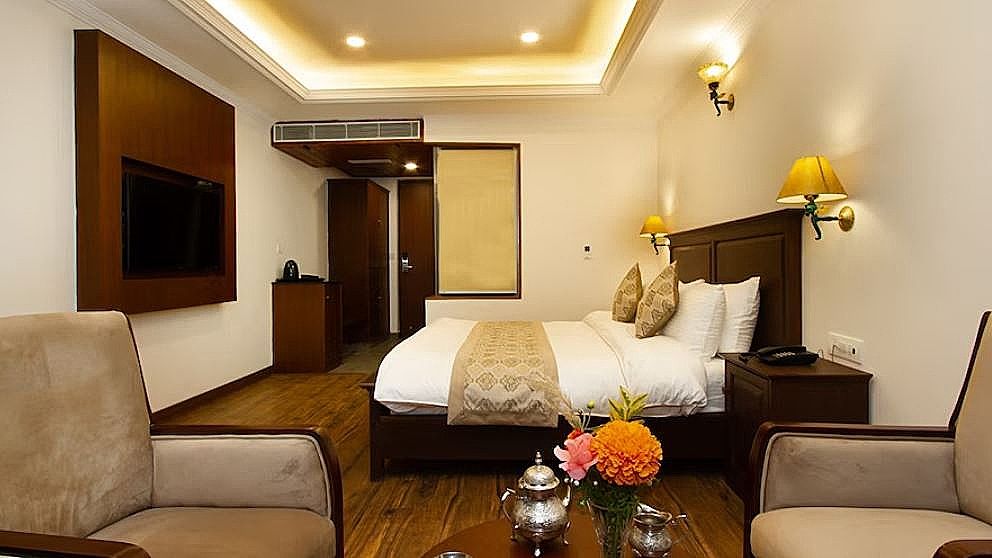 Aloka Resort (Luxury in the Heart of Himalayas) Deluxe Room with Private Balcony Mountain & River View 2