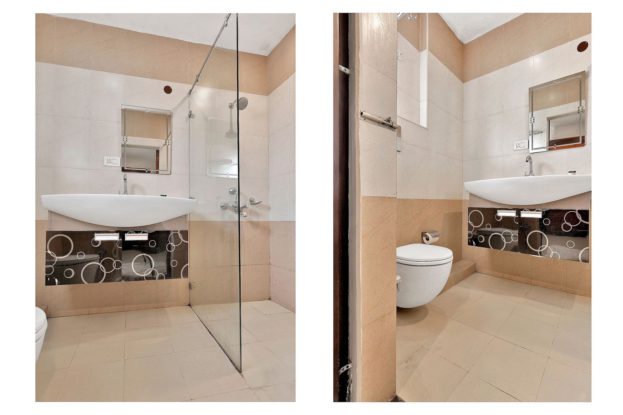 Super Capital O Rudra Grand Near Kondapur x Road Deluxe Room 10