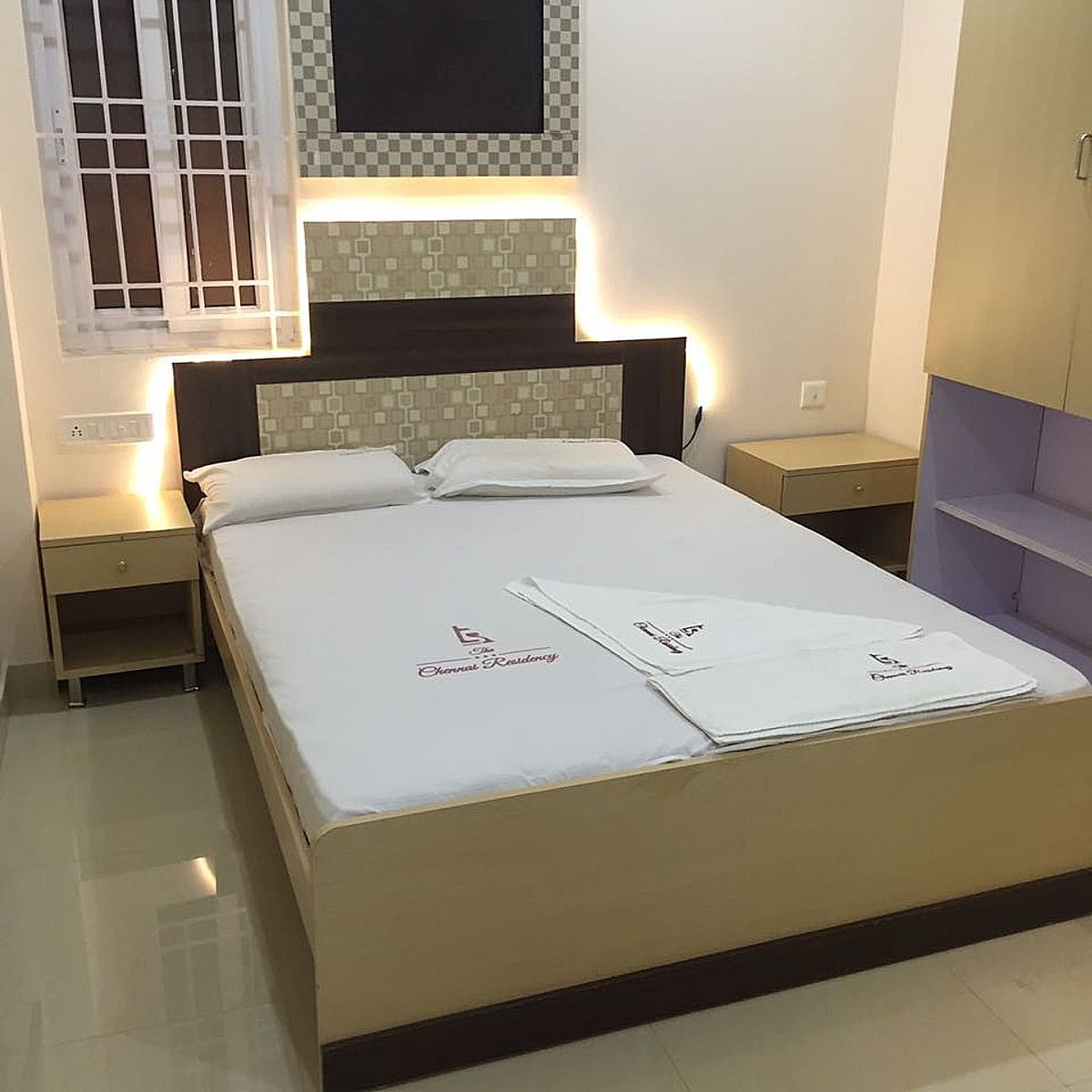 Chennai Residency Double Non AC Room 8