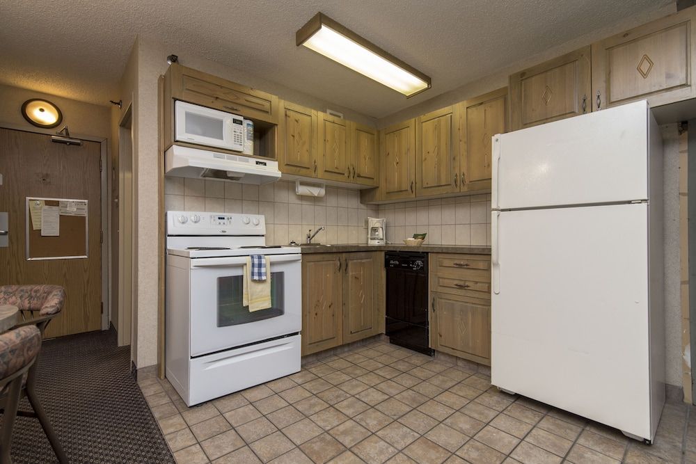 Douglas Fir Resort and Chalets Studio, 1 Queen Bed with Sofa bed, Kitchen 2